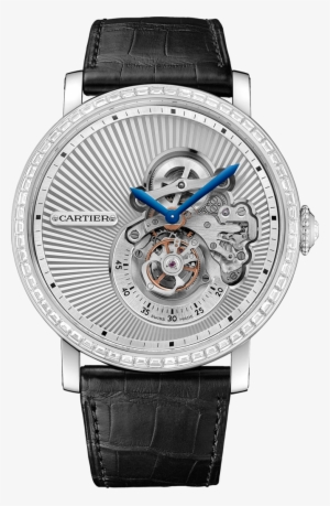 Rotonde De Cartier Flying Tourbillon Reversed Dial - Rotonde De Cartier #3676409