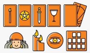 Vector Tarot Icons #3676567
