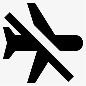 The "airplane Mode Off" Icon Is An Outline Of - Airplane Mode #3676786