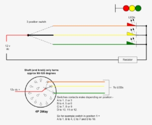 Resistance Of 8 Gauge Wire Simple Temco Flat Ribbon - Rotary Switch Pole Vs Position #3676790