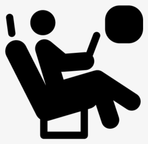 Airplane Seat Vector - Airplane Seat Icon Png #3676879