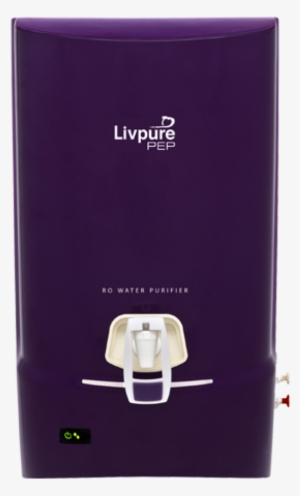 Livpure Pep Ro Water Purifier - Livpure Pep Plus 7l Uv + Ro Water Purifier (purple) #3677747
