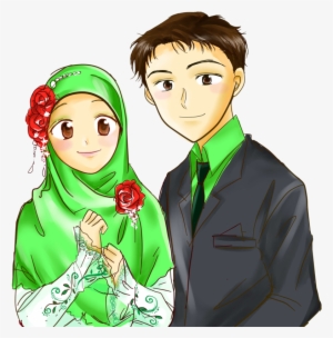 Wedding Muslim Animasi Png #3677777