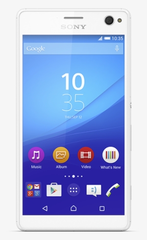 White Sony Xperia C4 Image - Sony Xperia C4 Png #3678183
