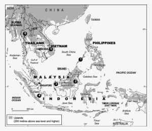 Location Of Case Studies In Southeast Asia - Université De Montréal #3679111