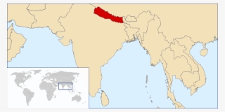 Myanmar/burma - Cambodia On World Map #3679287