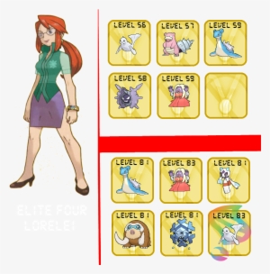 Lorelei Yy - Pokemon Ice Type Elite Four #3679850