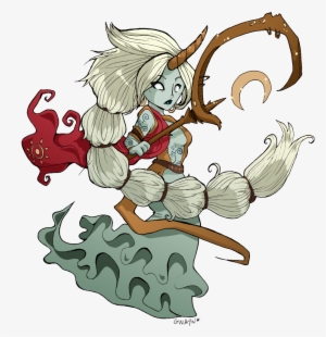 Soraka By Gwaynsbox Hd Wallpaper Fan Art Artwork League - Cartoon #3680450