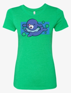 Super Cute Starter Popplio Women's Triblend T-shirt - T-shirt #3680582