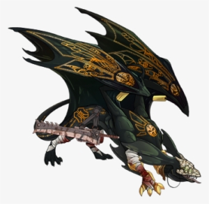 15607072 350 - Tribal Gold Dragon #3681085