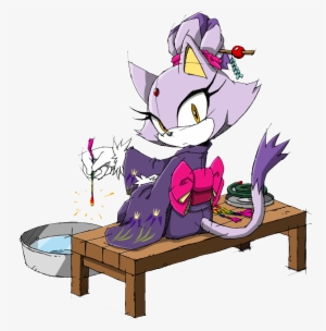 Wallpaper 130 Blaze 08 Pc - Blaze The Cat Sonic Freeriders #3681114