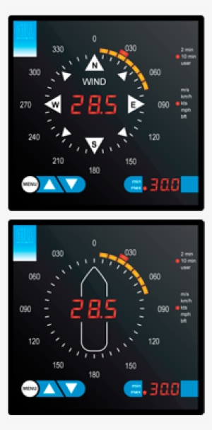Digital Wind Speed Indicator And Wind Display - Wind Speed Indicator 25978 #3681210