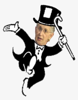 Monopoly Man Png Wataugawatch - Hillary Card Monopoly #3681462