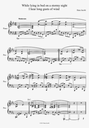 Long Gusts Of Wind - Sound Of Silence Partitura Piano #3681463