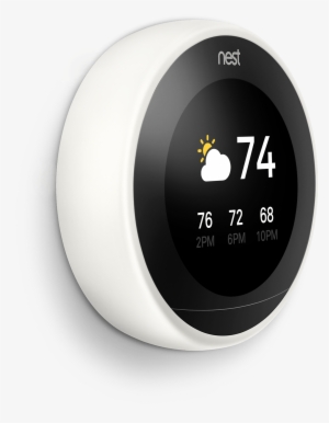 Nest Learning Thermostat - Nest Learning Thermostat 3rd Generation - White T3020gb. #3681784