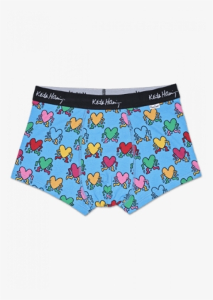 Keith Haring Running Hearts Trunk - Keith Haring Underwear #3681891