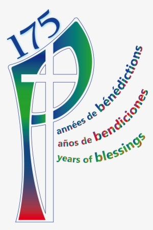 The Logo For The 175 Years Places The Number 175 Above - Hermanas De La Providencia 175 Años #3681924