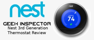 Nest Smart Thermostat Review - Google Nest 3rd Gen Thermostat #3682047