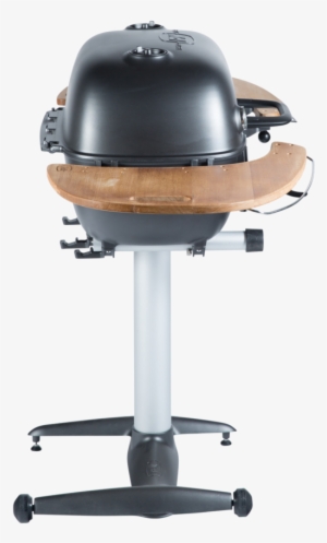 Pk360 Graphite Teak Shelf Grill 07 Profile - Outdoor Grill Rack & Topper #3682228