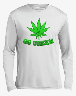 Go Green Weed T Shirt Vape Nation Marijuana Leaf 420 - T-shirt #3682275