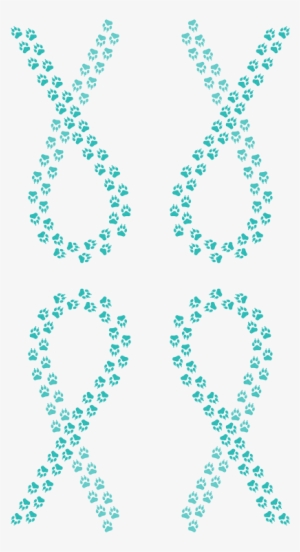 Cafepress Red Pawprint Ribbon Samsung Galaxy S8 Plus #3682589