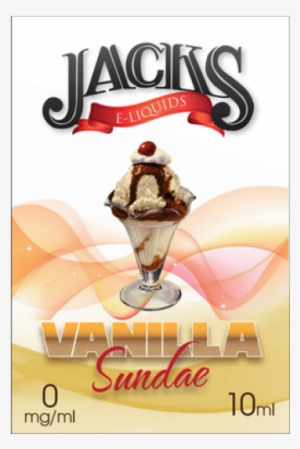 Jacks E Liquid Vanilla Sundae - Giclee Painting: Chocolate Sundae, 61x46cm. #3682837