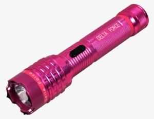 Pink Delta Force Flashlight Stun Gun - Flashlight And Taser #3683555