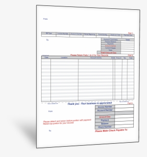Invoice Form Adkad Technologies Inc Png Invoice With - Invoice #3683738