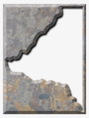 A Map Of Bradford With The Map Area Carved Out Of A - Stone Wall #3684707