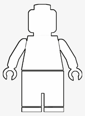 Lego-man - Lego Man Cake Template #3684824