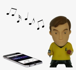 Prev - Fametek Ftkrk Star Trek Cpt Kirk Bt Speaker Snd Fx #3684826