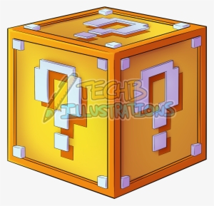 Lucky Block Icon - Minecraft Lucky Block Png #3685624