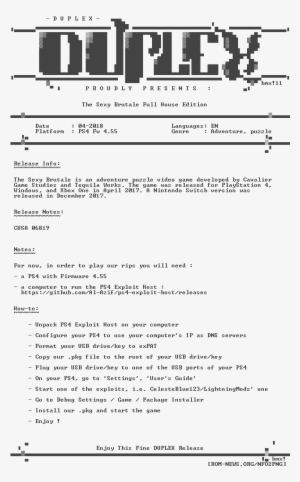 The - Sexy - Brutale - Full - House - Edition - Ps4-duplex - Ps4 Duplex #3687251
