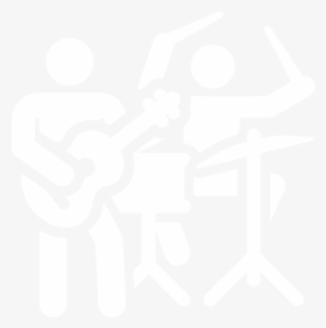 Concert Band Spectacular - Band Icon White Png #3687358