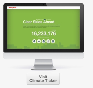 Reduce Your Carbon Footprint - Computer Monitor #3687920