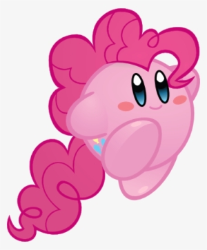 Key Kirby Form 2 , Rbyfication Pinkie Pie Kirby - Pinkie Pie And Kirby #3688208