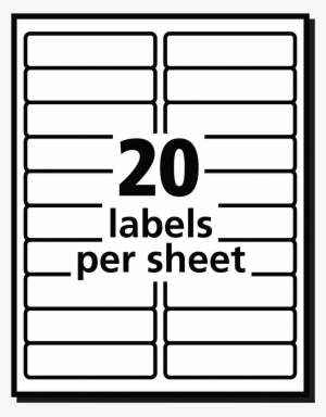 Barcode Label Printer - Avery Clear Easy Peel Mailing Labels #3689288