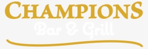 Champions - Champions Text Transparent #3689575
