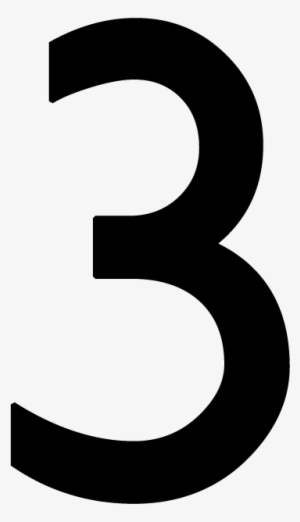 Number 3 Png - 3 En Png #3690761