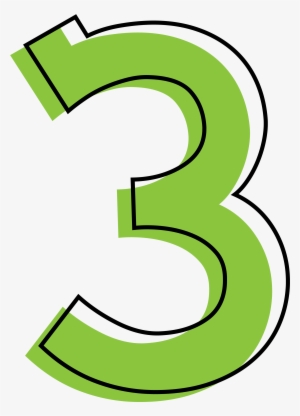 Number 3 Transparent Image - 3 Png #3690837