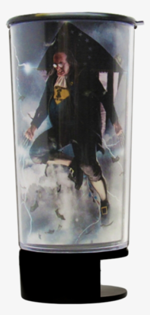 Ben Franklin Spit Bud - Ben Franklin Spit Bud Portable Spittoon With Can Opener: #3690869