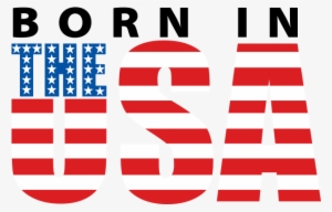 Born In The Usa Png - United States Of America #3691031
