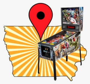 Find A Pinball Machine To Play On Location In Iowa - Avengers Pinball Machine By Stern #3691506