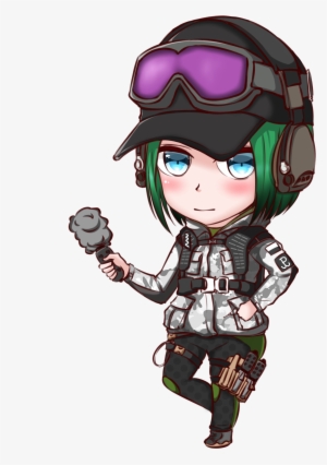 Ela By Jizi Art Drawings, Drawings, Art Illustrations - Rainbow Six Siege Ela Chibi #3691935