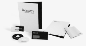 Corporate Stationery Design Family Office Irongate - Office Stationery Design Png #3692862