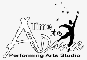 A Time To Dance Logo Black And White - Dance #3692931