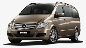 Mercedes Viano Passenger Van Traffic - Mercedes-benz Family Car Wagon Van 32x24 Print Poster #3693063