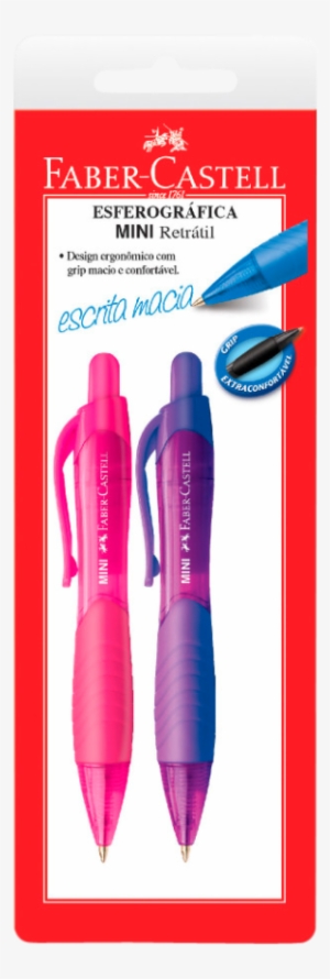 Caneta Esferográfica Faber Castell Mini Retrátil C/ - Art Grip Aquarelle Watercolor Pencil Set Of 24 #3693301