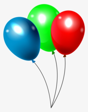 Three Balloons Png Clipar Image - Mickey Mouse Balloon Png #3693975