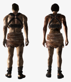 Tattered Slave Outfit Back - Fallout 3 Slave Outfit #3694346